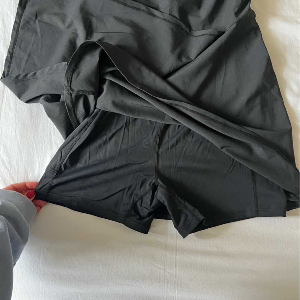 Abercrombie traveler wrap mini dress - black - Picture 3 of 5